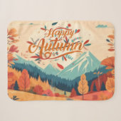 Couverture Sherpa Automne/Automne/feuille/coloré (Devant (Horizontal))