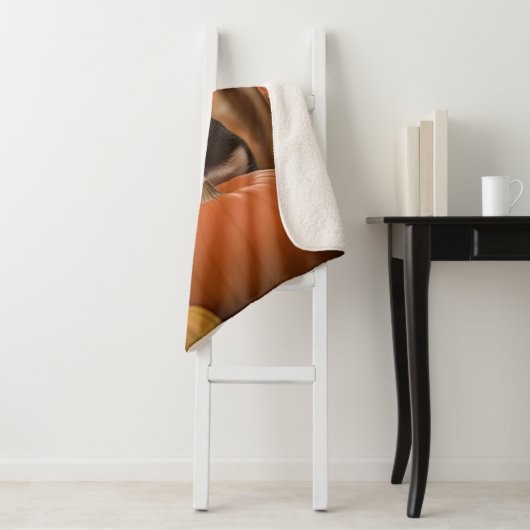 Couverture Sherpa Automne Chihuahua (En situation)