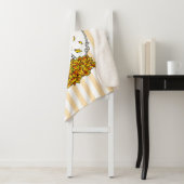 Couverture Sherpa Automne laisse Dalmatie (noir 1) Chien Jouer migno (En situation)