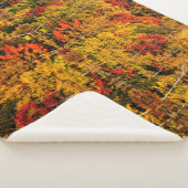 Couverture Sherpa Automne Réflexion sur Russell Pond | New Hampshire (3/4)