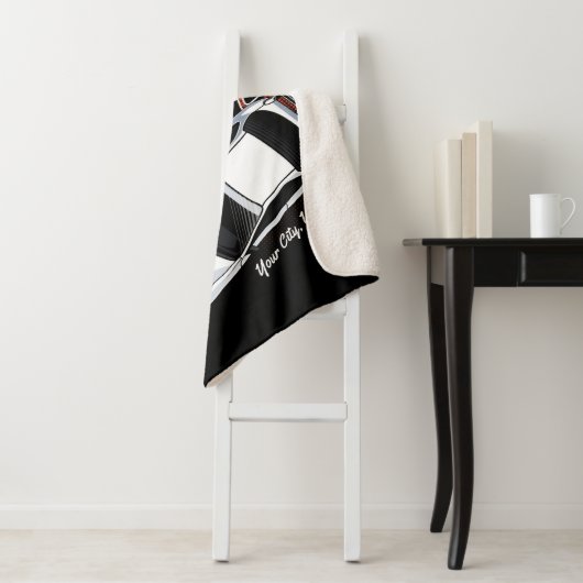 Couverture Sherpa Automobile de course de rue personnalisée (En situation)