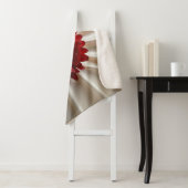 Couverture Sherpa aux couleurs japanaises (En situation)