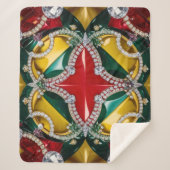 Couverture Sherpa avec design aux couleurs de Los  (Devant)