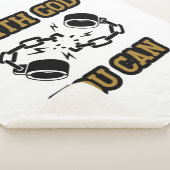 Couverture Sherpa Avec Dieu, Vous Pouvez Fortement Foi (3/4)