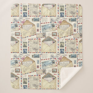 Couverture Sherpa Aventure de la poste aérienne vintage (2)