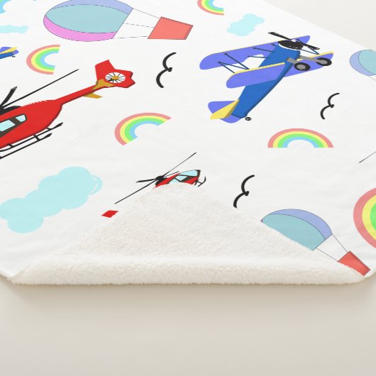 Couverture Sherpa Avions, hélicoptères et ballons (3/4)