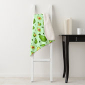 Couverture Sherpa Avocado (En situation)