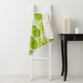 Couverture Sherpa Avocado (En situation)