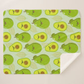 Couverture Sherpa Avocado (Devant (Horizontal))