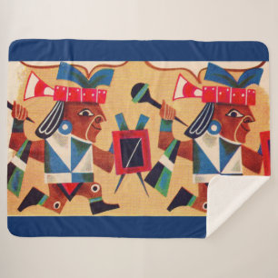 Couverture Sherpa Aztec Aztecs