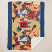 Couverture Sherpa Aztec Azteques (Devant)
