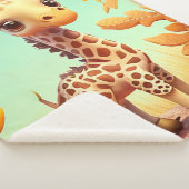 Couverture Sherpa "Baby Giraffe" (3/4)