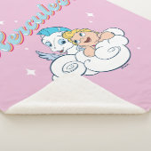 Couverture Sherpa Baby Hercules and Pegasus on a Cloud Sherpa Blanke (3/4)