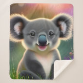 Couverture Sherpa Baby Koala (Devant)