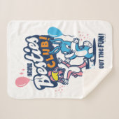 Couverture Sherpa Baby Lola et BUGS BUNNY™ - Besties Club! (Devant (Horizontal))
