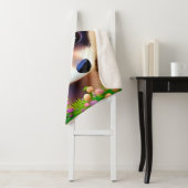 Couverture Sherpa Baby Raccoon (En situation)