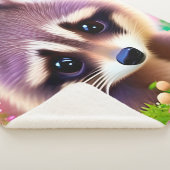 Couverture Sherpa Baby Raccoon (3/4)