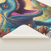 Couverture Sherpa Baby shower Dino-Mite (3/4)