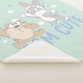 Couverture Sherpa Baby TAZ™ & BUGS BUNNY™ Team Cute (3/4)