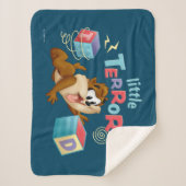 Couverture Sherpa Baby TAZ™ | Petite erreur (Devant)