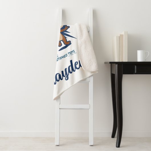 Couverture Sherpa Baby WILE E. COYOTE™ - Wild One (En situation)