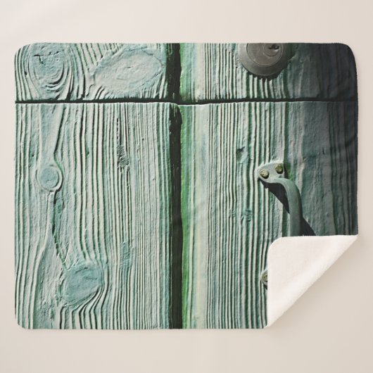 Couverture Sherpa Bac Brown en bois (Devant (Horizontal))