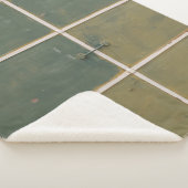 Couverture Sherpa Bac vert et jaune (3/4)