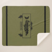 Couverture Sherpa Badge de pêcheur de combat de l'Alaska (Devant (Horizontal))