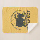 Couverture Sherpa Badge de préconfiguration HUFFLEPUFF™ (Devant (Horizontal))