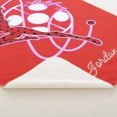 Couverture Sherpa Badge Miraculous Ladybug (3/4)