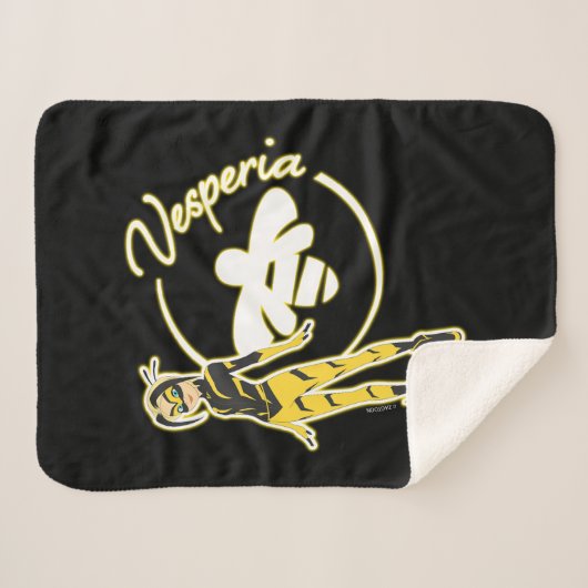 Couverture Sherpa Badge Vesperia (Devant (Horizontal))