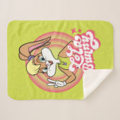 Couverture Sherpa Bagues Lola Retro LOONEY TUNES™ (Devant (Horizontal))