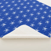Couverture Sherpa Baies à impression Cyano (3/4)