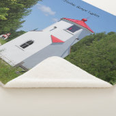 Couverture sherpa Baileys Harbor Range Lights (3/4)
