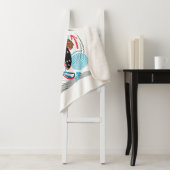 Couverture Sherpa Bal de soccer TAZ™ (En situation)