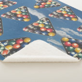 Couverture Sherpa Ballons de piscine dans le Sky Sherpa Blanket (3/4)