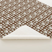 Couverture Sherpa Ballons De Tennis De Table Brown, (3/4)