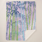 Couverture Sherpa Bambou (Devant)