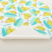 Couverture Sherpa Bananas Memphis (3/4)