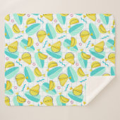 Couverture Sherpa Bananas Memphis (Devant (Horizontal))