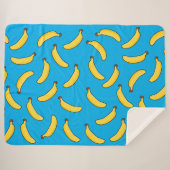 Couverture Sherpa Bananes (Devant (Horizontal))