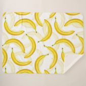 Couverture Sherpa Bananes (Devant (Horizontal))