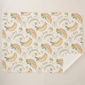 Couverture Sherpa Bananes pour Cerises (Devant (Horizontal))