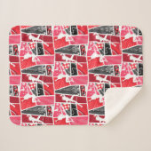 Couverture Sherpa Bande dessinée Miraculaire Ladybug Paris Motif (Devant (Horizontal))