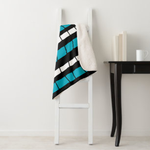 Couverture Sherpa Bandes brisées Abstraites