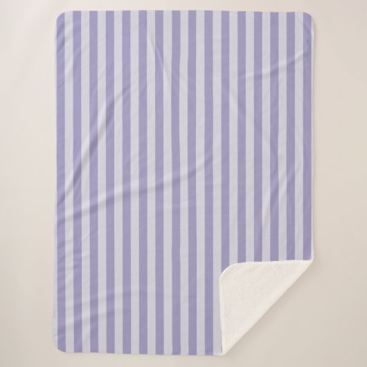 Couverture Sherpa Bandes pourpres (Devant)