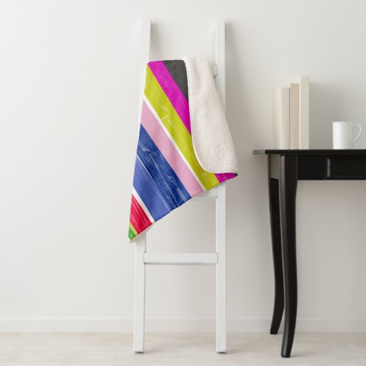 Couverture Sherpa Bandes verticales (En situation)