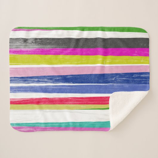 Couverture Sherpa Bandes verticales (Devant (Horizontal))