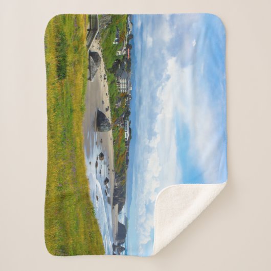 Couverture Sherpa Bandon Oregon Pittoresque Sherpa Blanket (Devant)