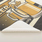 Couverture Sherpa Bar de pub de bière froide Premium personnalisé (3/4)